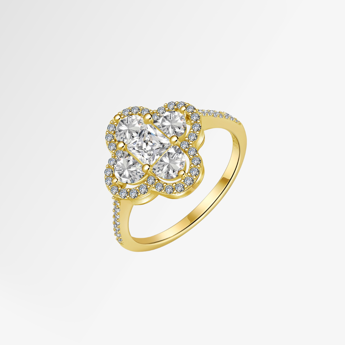 Prsten Infinity Clover