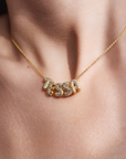 Pavé Initials personalizovaný náhrdelník