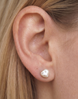 Real Pearl Studs Náušnice